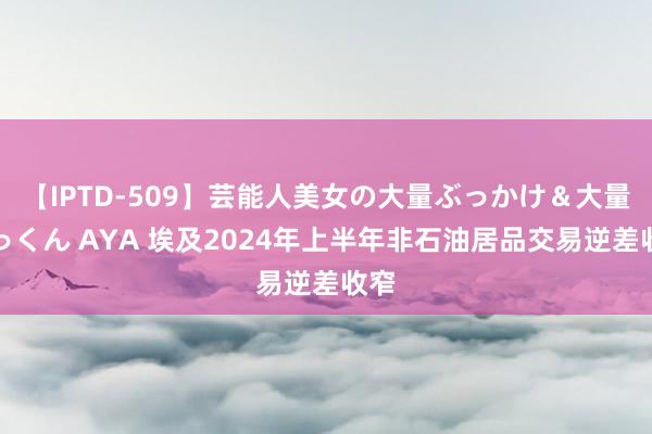 【IPTD-509】芸能人美女の大量ぶっかけ＆大量ごっくん AYA 埃及2024年上半年非石油居品交易逆差收窄