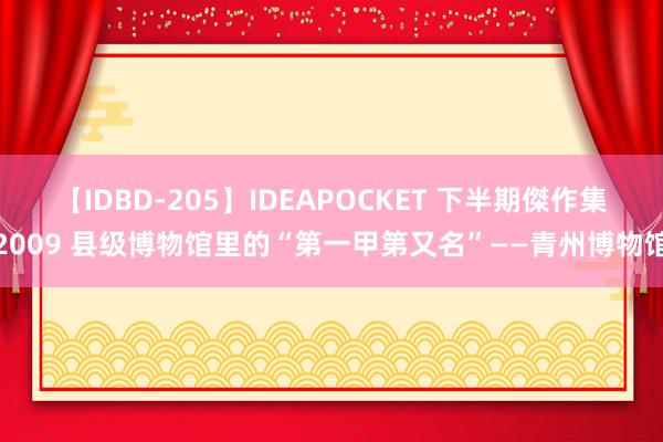 【IDBD-205】IDEAPOCKET 下半期傑作集2009 县级博物馆里的“第一甲第又名”——青州博物馆